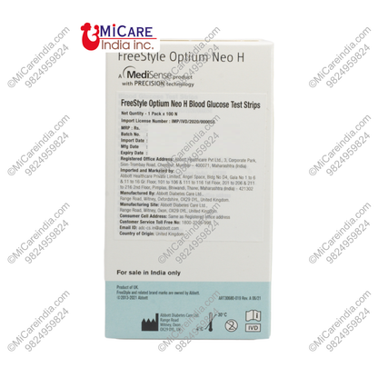 FS NEO H OPTIUM 100STRIP PACK