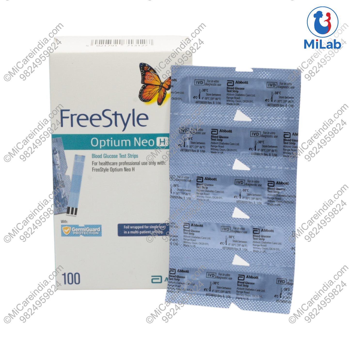 FS NEO H OPTIUM 100STRIP PACK