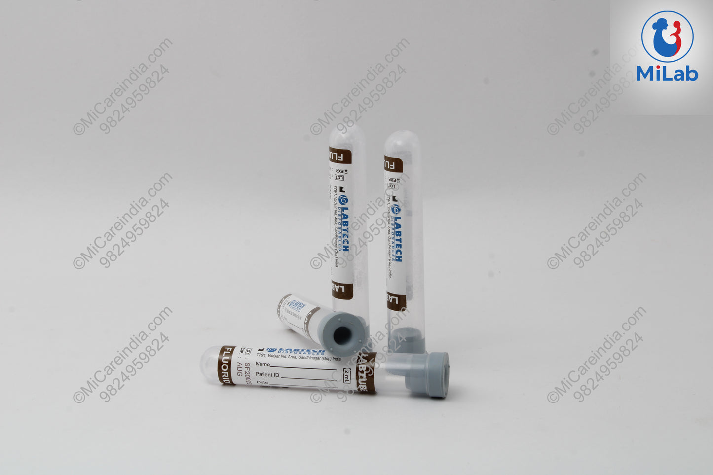 VACUTECH FLUORIDE 4ML 100 PC PACK