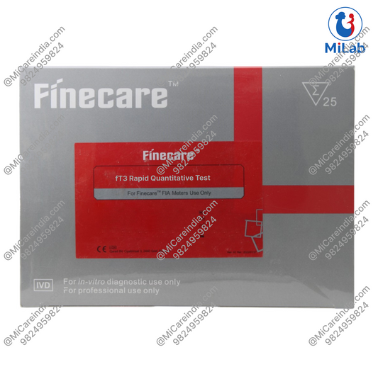 Finecare FREE T3 Rapid Test Kit (25 Tests)