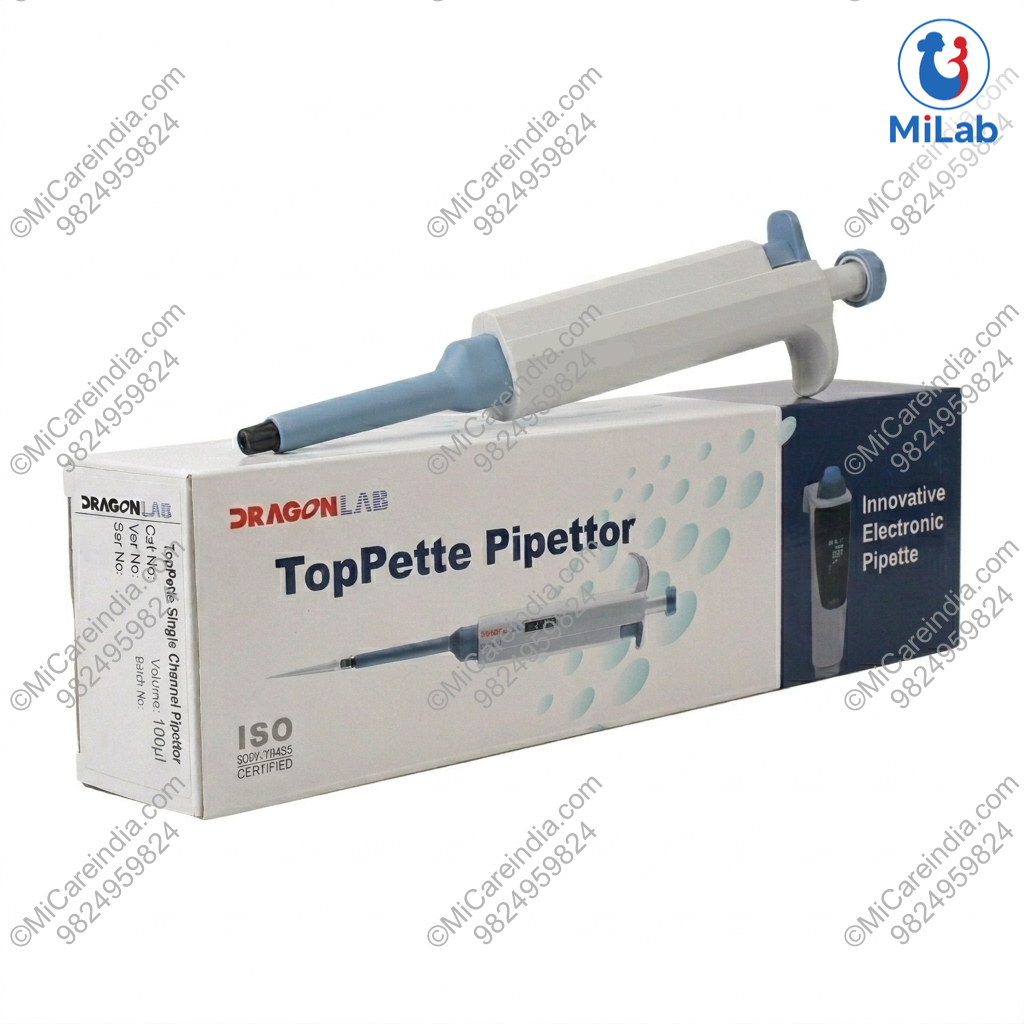Dragonlab Single Channel Fixed Volume Mechanical Pipette (100μl)