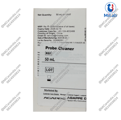 Agappe M-52 Probe Cleanser Pack