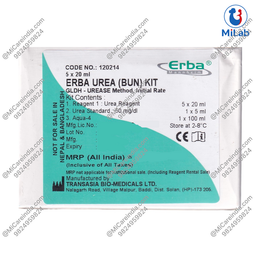 Transasia Erba Urea UV Kit (5x20ml)