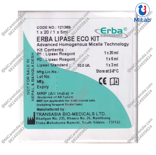 Transasia Erba Lipase Kit (25ml)