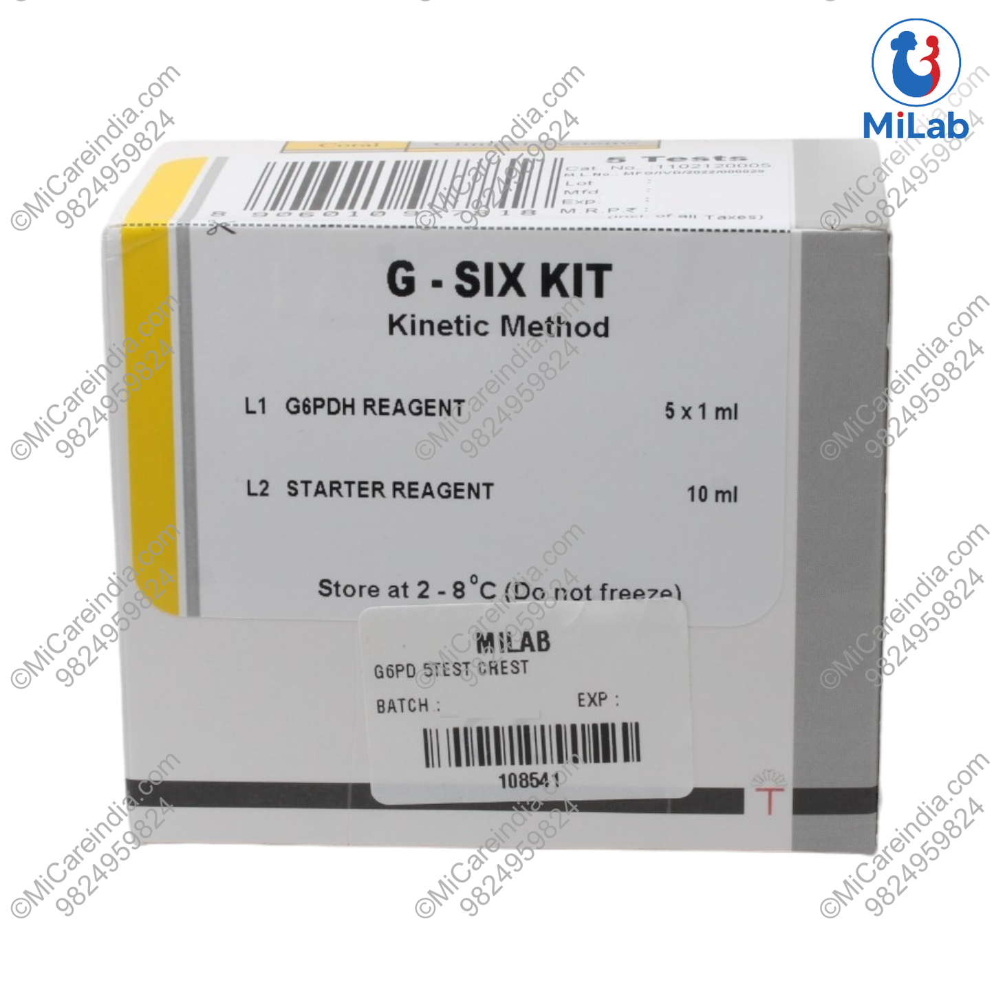 Corel G6PD Kit (5 Tests)