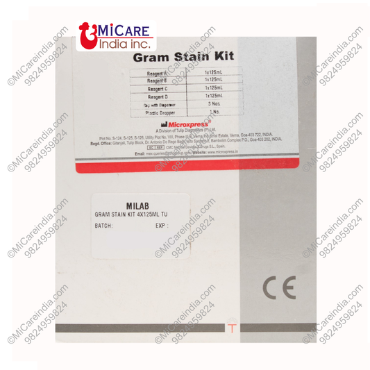 GRAM STAIN KIT 4X125ML KIT
