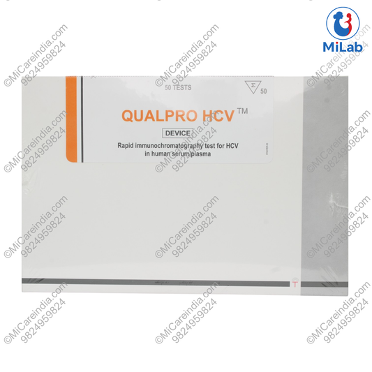 HCV CARD QUALPRO 50 TEST KIT