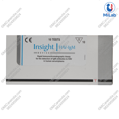 Tulip Insight HAV IgM Kit (10 Tests)