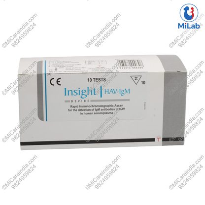 Tulip Insight HAV IgM Kit (10 Tests)
