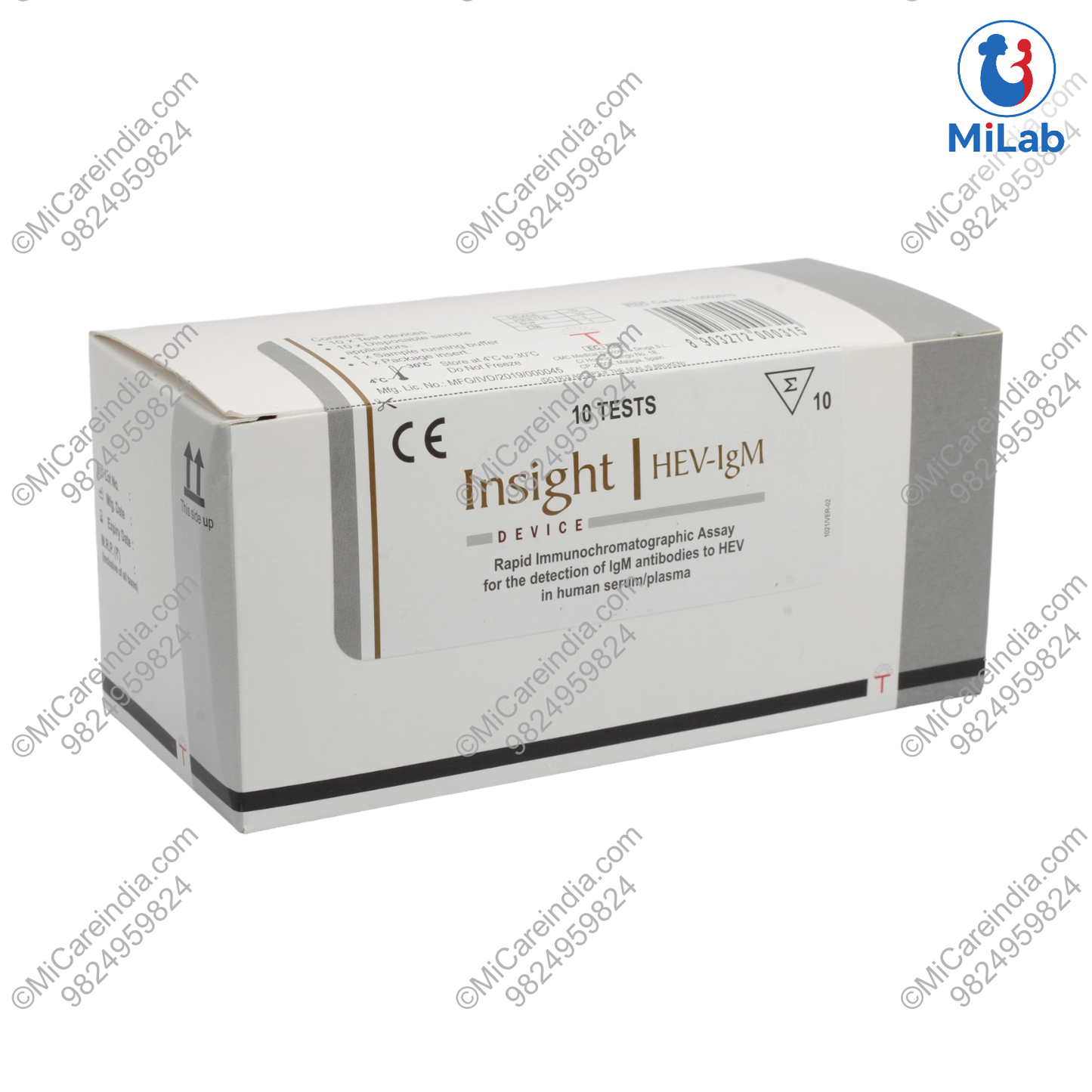 Tulip Insight HEV IgM Kit (10 Tests)
