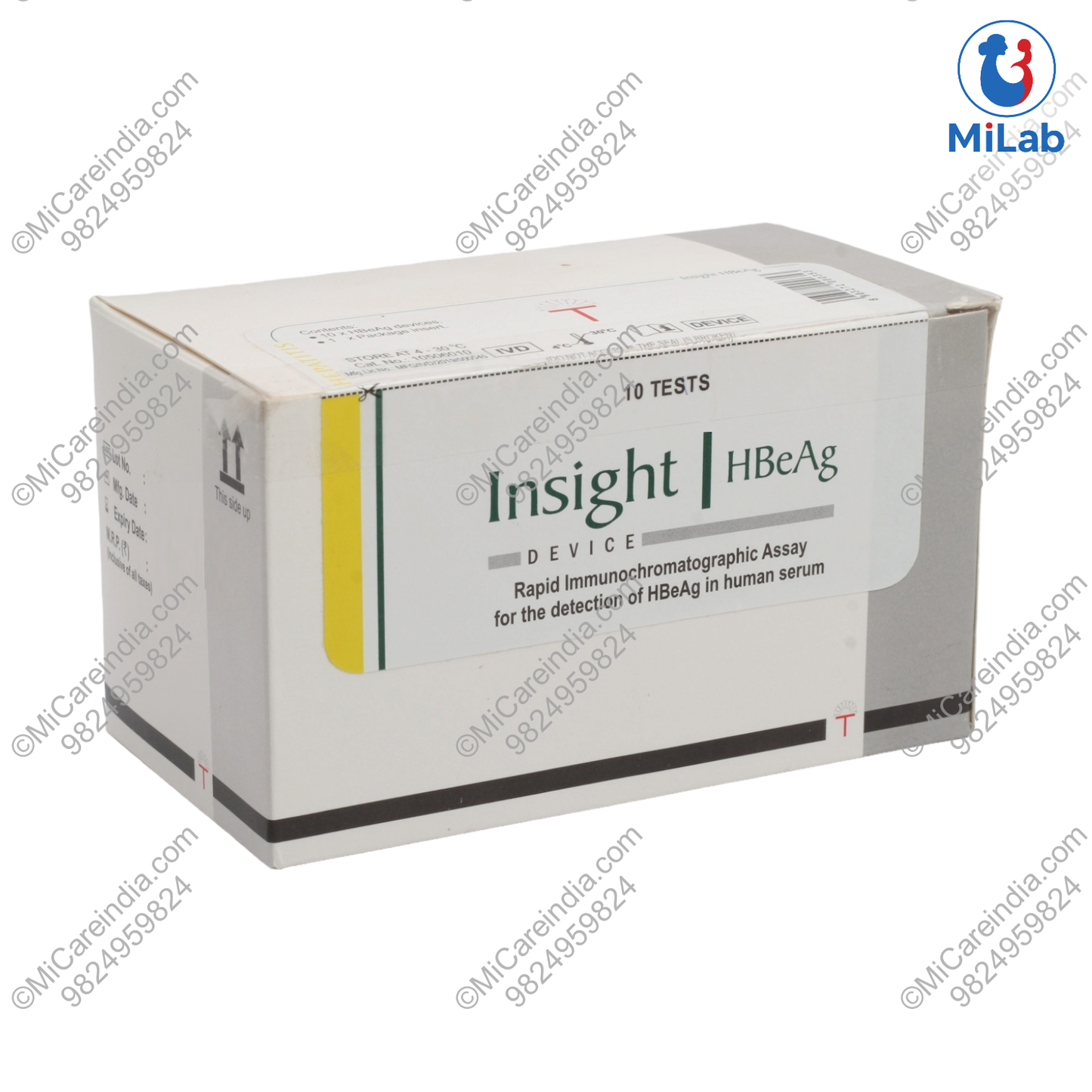 Tulip Insight HBeAg Card Kit (10 Tests)