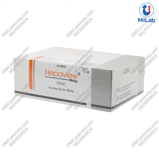 HBSAG CARD HEPAVIEW 25 TEST KIT