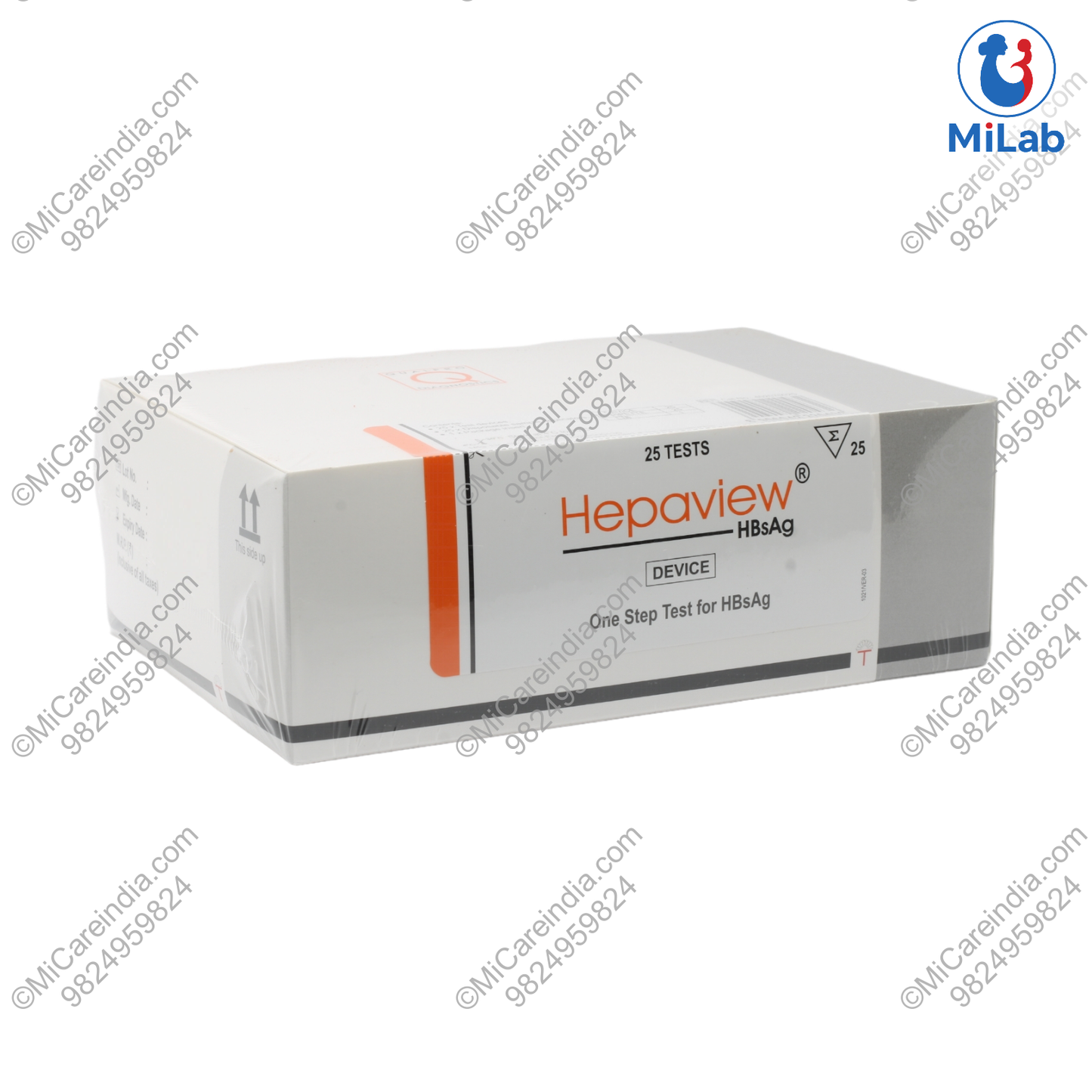Tulip Hepaview HBsAg Card Kit (25 Tests)