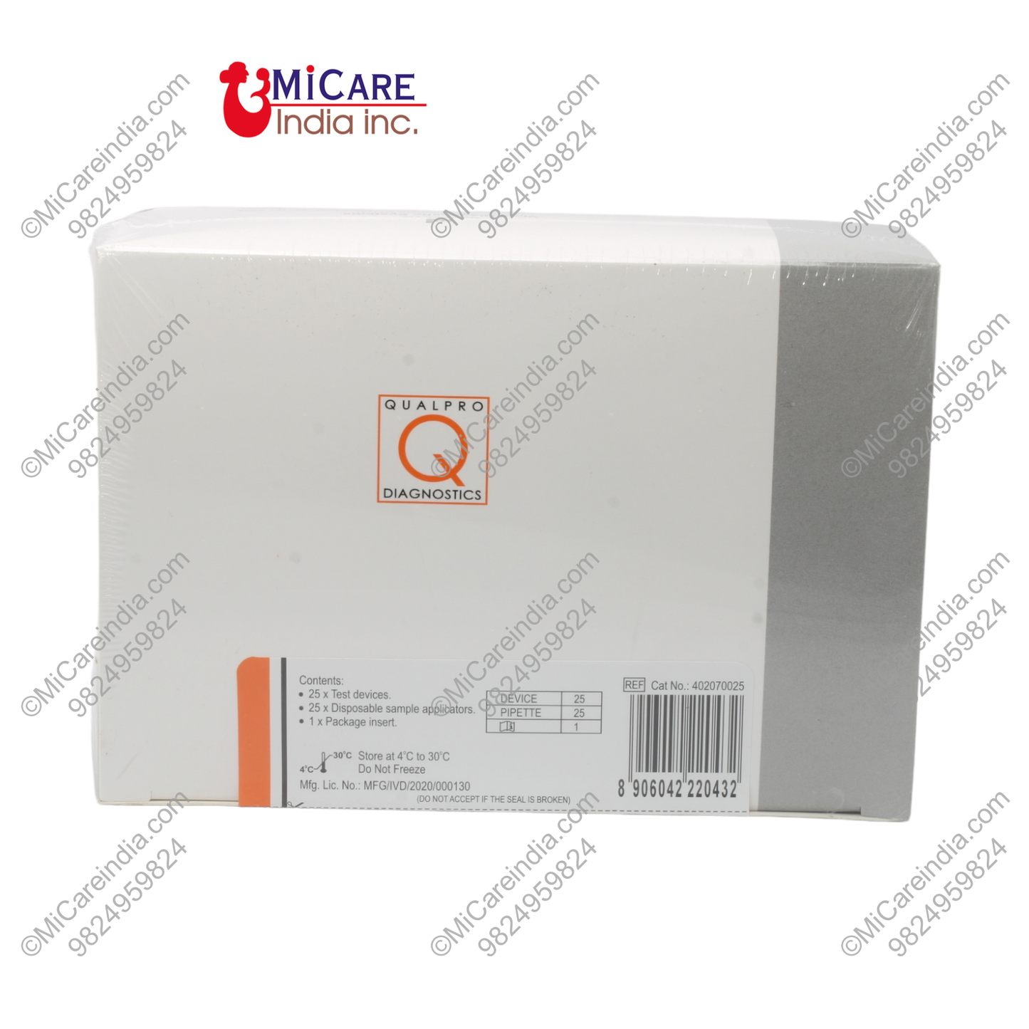 HBSAG CARD HEPAVIEW 25 TEST KIT