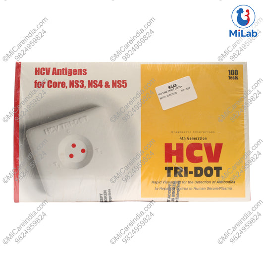 HCV CARD TRIDOT 100 TEST KIT