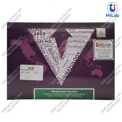 HBSAG CARD 50 TEST KIT