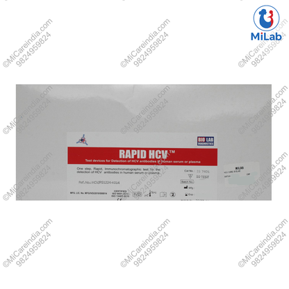 HCV CARD 50 TEST KIT