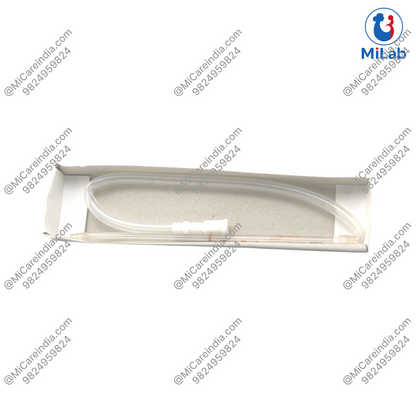 Toptech Hemoglobinometer Pipette Tube with Rubber Tubing & Mouth Piece (1 Pc)