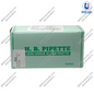 Toptech Hemoglobinometer Pipette Tube with Rubber Tubing & Mouth Piece (1 Pc)