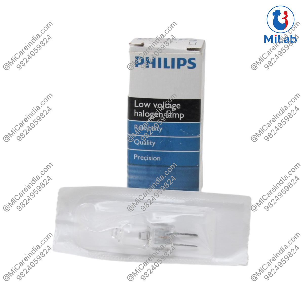 Philips Halogen Photo Optic Microscope & Analyzer Bulb (1 Pc)