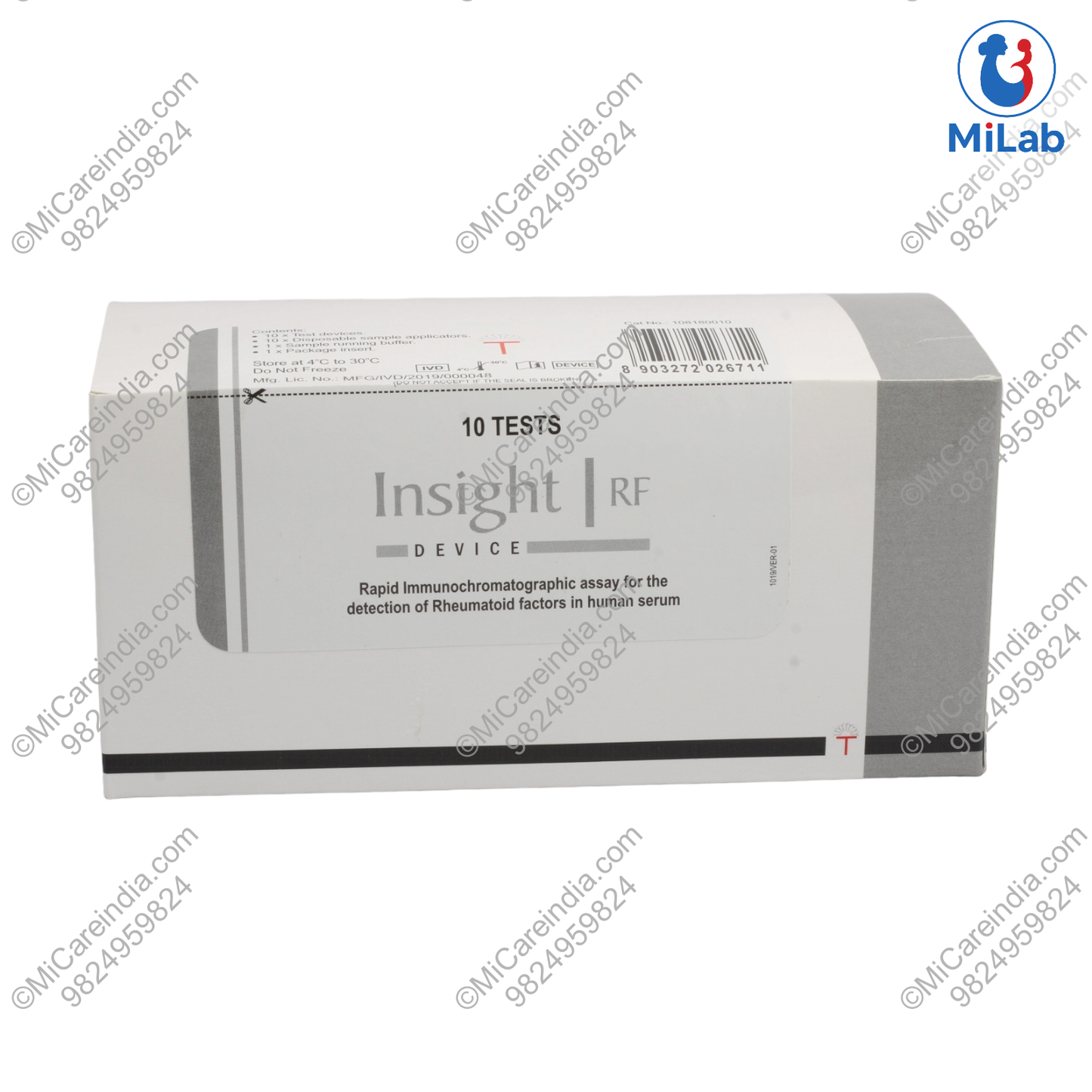 Tulip Insight RF Kit (10 Tests)