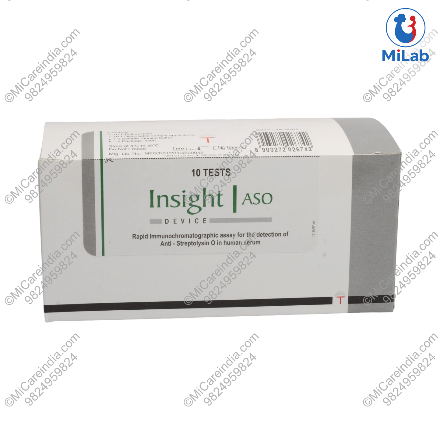 Tulip Insight ASO Kit (10 Tests)