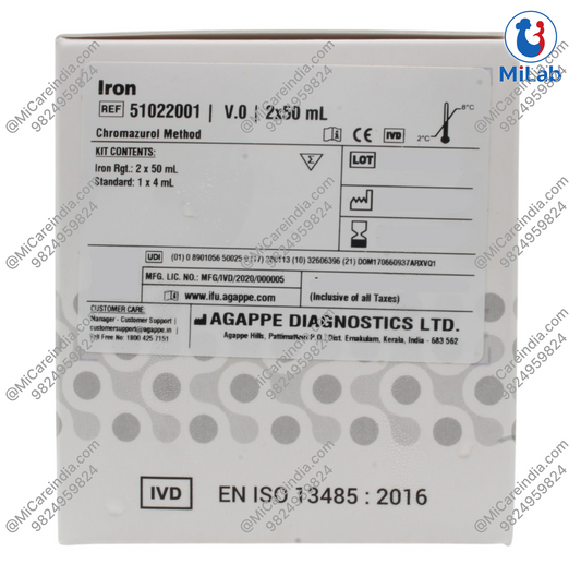 Agappe Iron Kit (2x50ml)