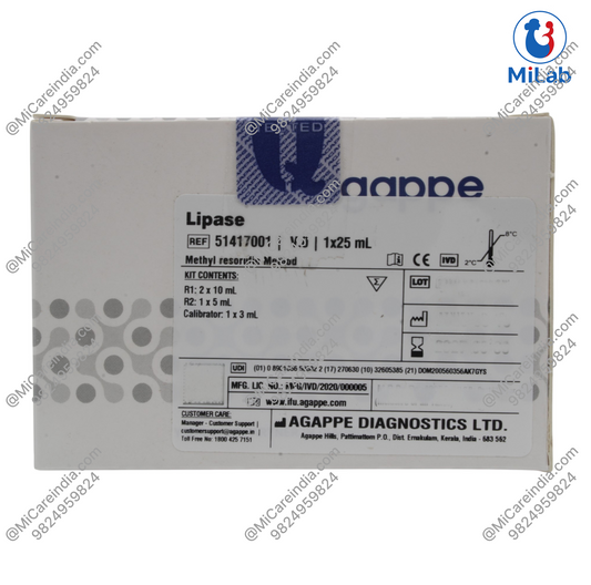 Agappe Lipase Kit (1x25ml)