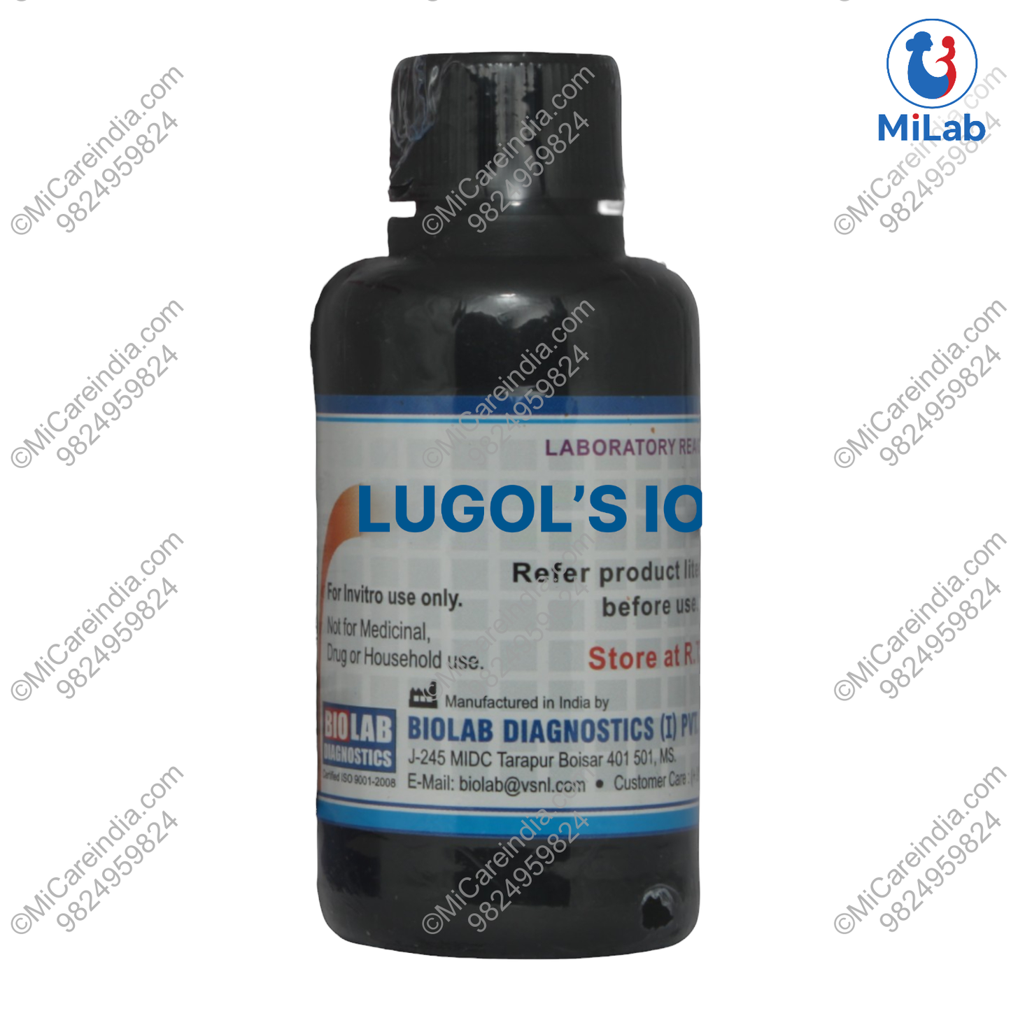 Biolab Lugol's Iodine (100ml)