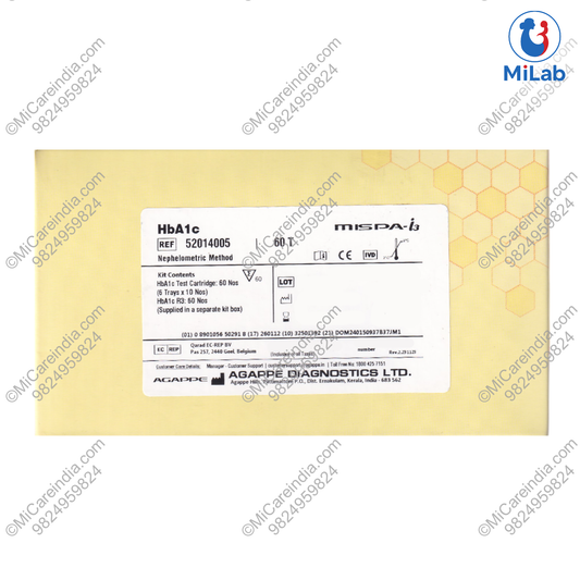 Agappe Mispa i3 HbA1c Kit (60 Tests)