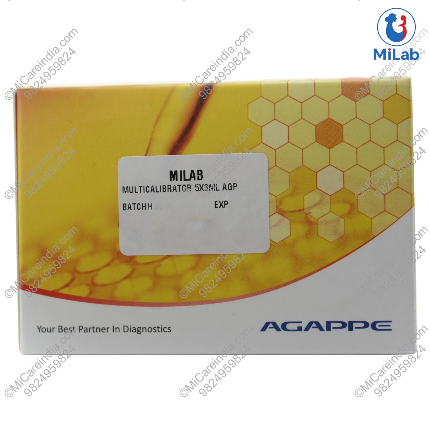 Agappe Multicalibrator Kit (5x3ml)