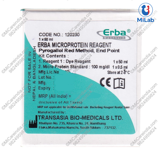 Transasia Micro Protein Kit (1x50ml)