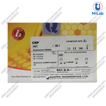 Agappe Mispa i2 CRP Kit (30 Tests)