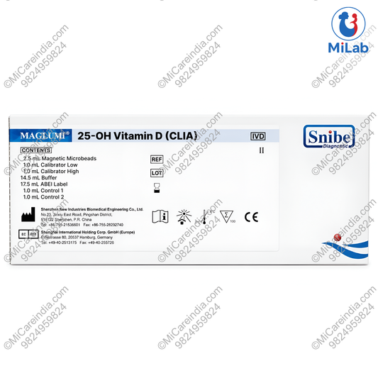 Snibe Maglumi 25-OH Vitamin D (CLIA) Kit 100 Tests