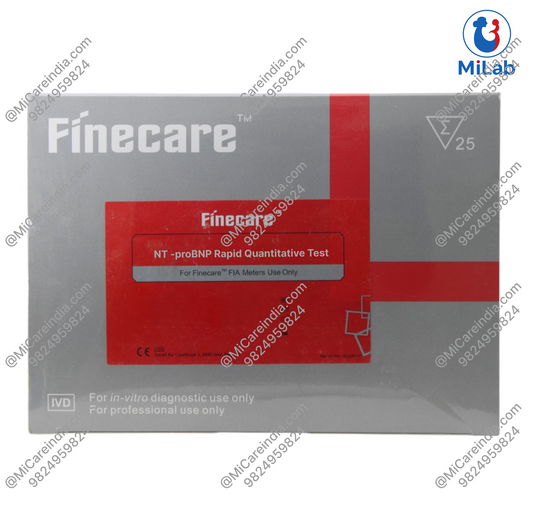 Finecare NT proBNP Rapid Test Kit (25 Tests)