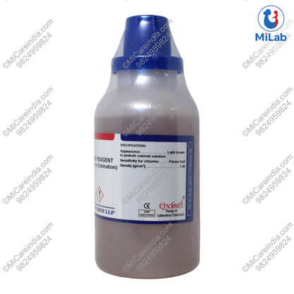 ORTHO-TOLIDINE (CHLORINE ESTIMATION) 500ML BOTTLE
