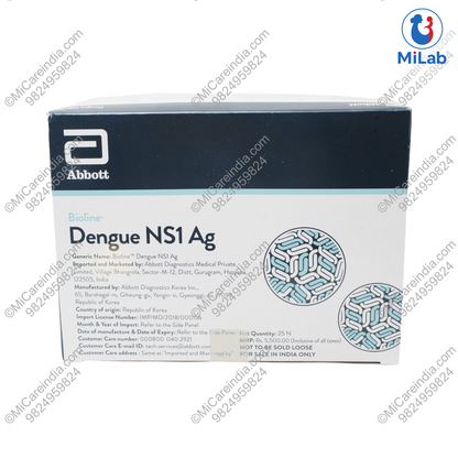 Abbott Dengue NS1 Ag Test Kit (25 Tests)