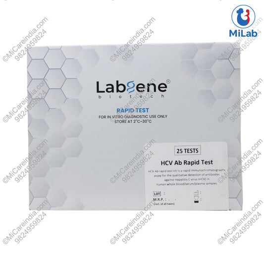 HCV CARD RAPID 25 TEST KIT