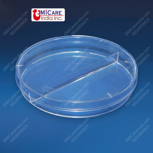 PETRI DISH 4" BIPHASE