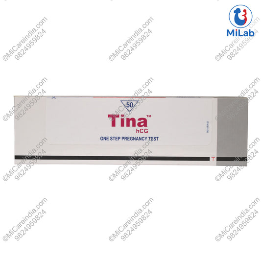 PREGNANCY TEST CARD TINA 50 TEST KIT
