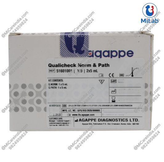 Agappe Qualicheck Norm & Path Kit (2x5ml)