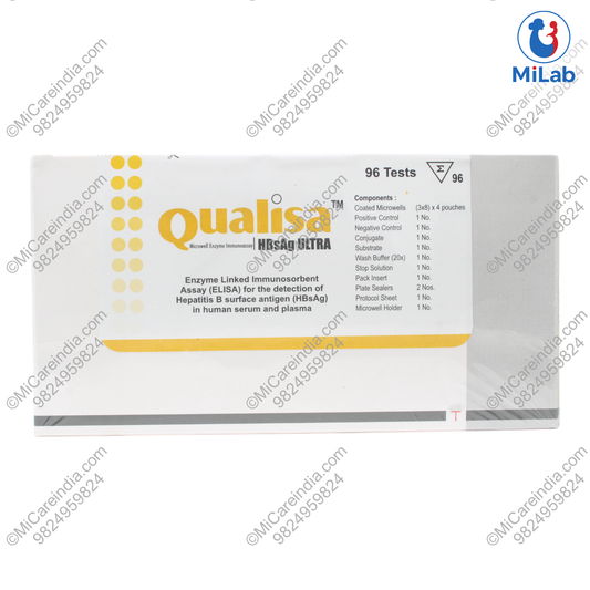 HBSAG ULTRA QUALISA 96 TEST  KIT