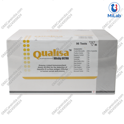 HBSAG ULTRA QUALISA 96 TEST  KIT