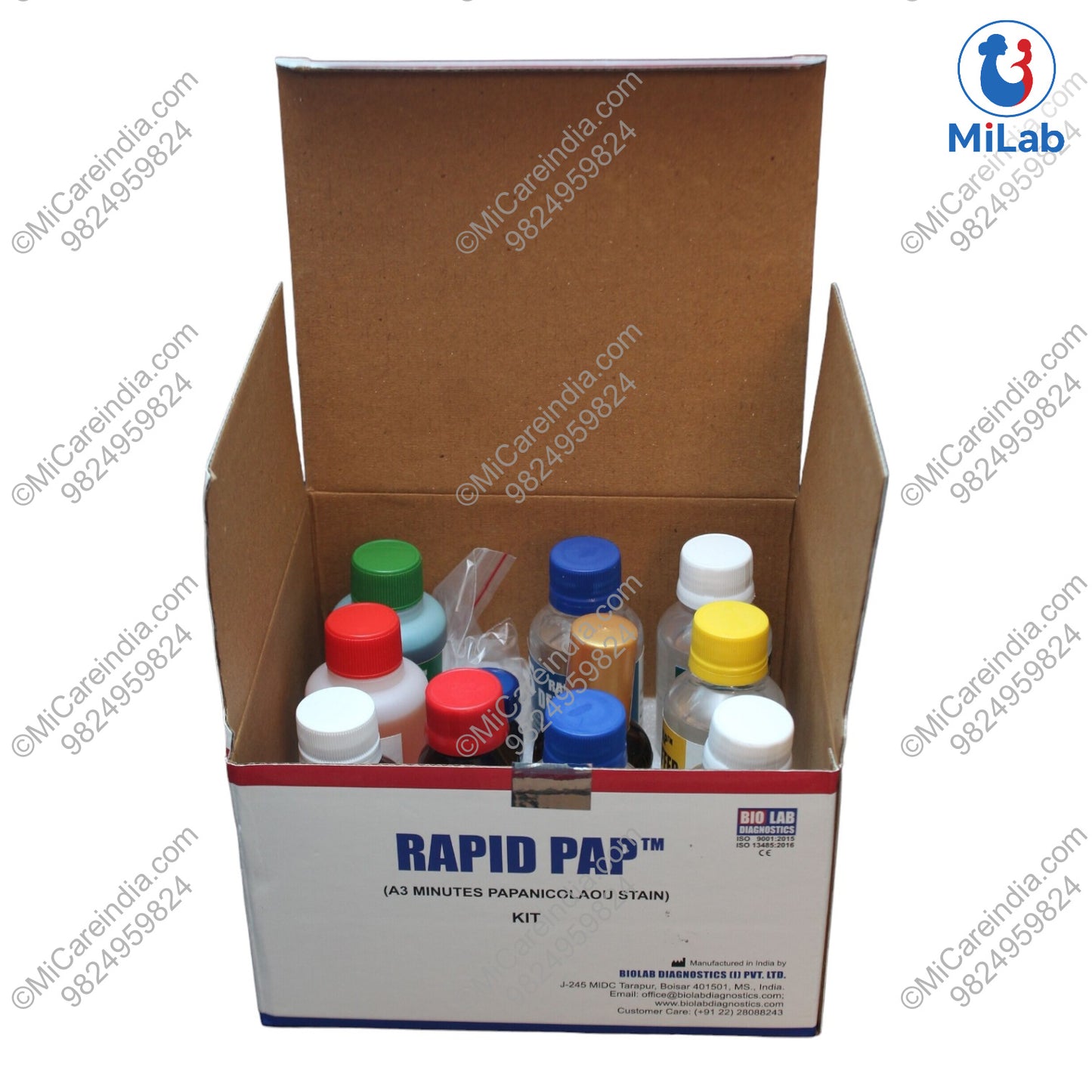 Biolab Rapid Pap Kit (250 Tests)