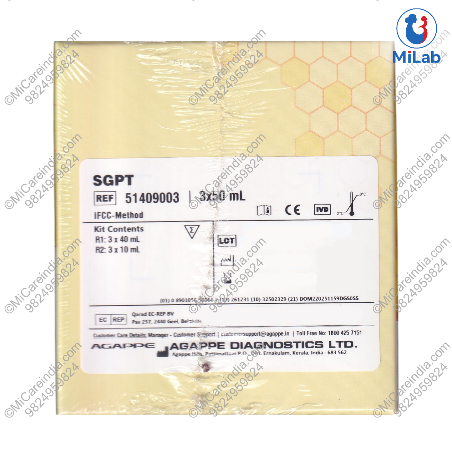 Agappe SGPT Kit (3x50ml)