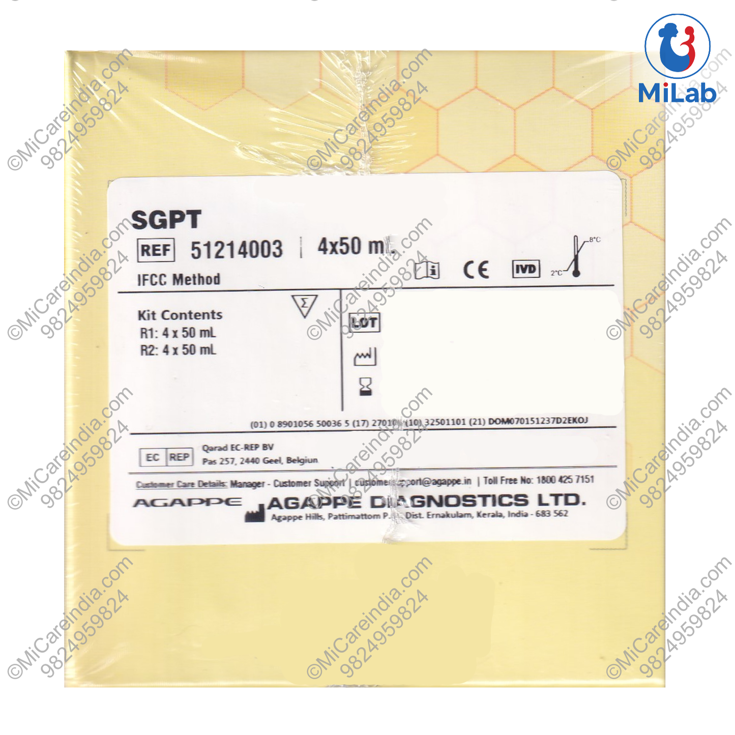 Agappe SGPT Kit (4x50ml)