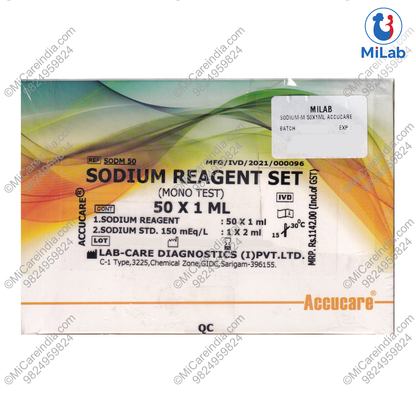 Labcare Sodium-M Kit (50x1ml)