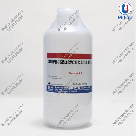 Biolab 30% Sulphosalicylic Acid (500ml)