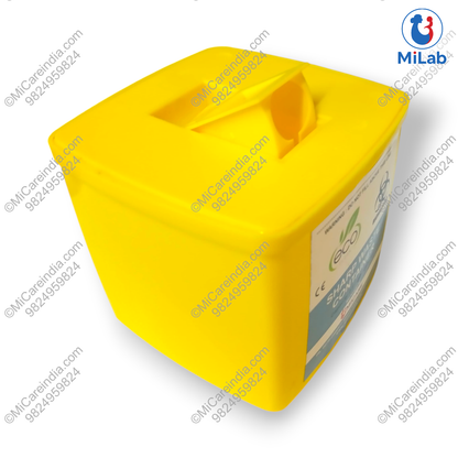 SHARP CONTAINER 0.8 LTR YELLOW (2 PC)
