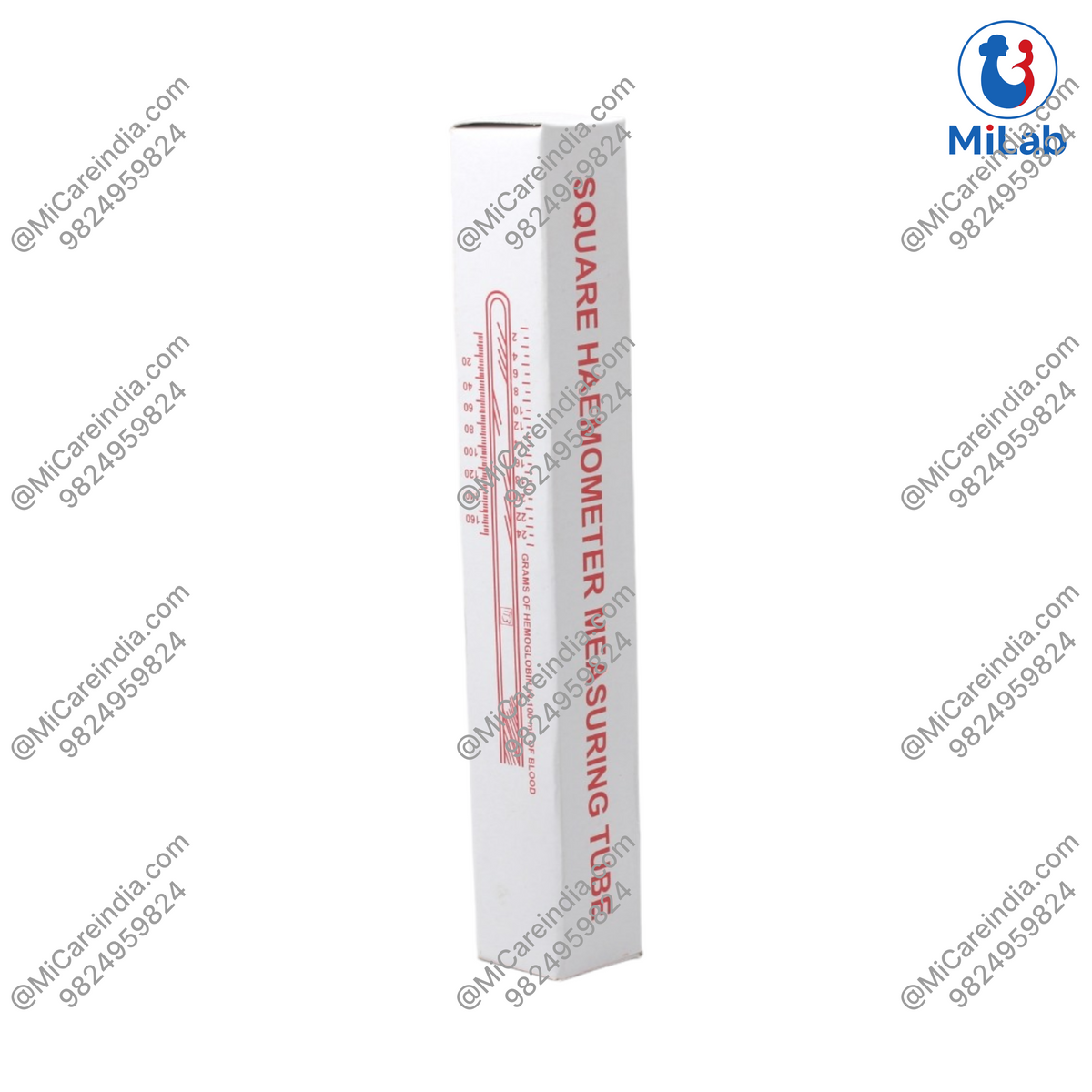 Toptech Superior Square Hemoglobinometer Test Tube (1 Pc)